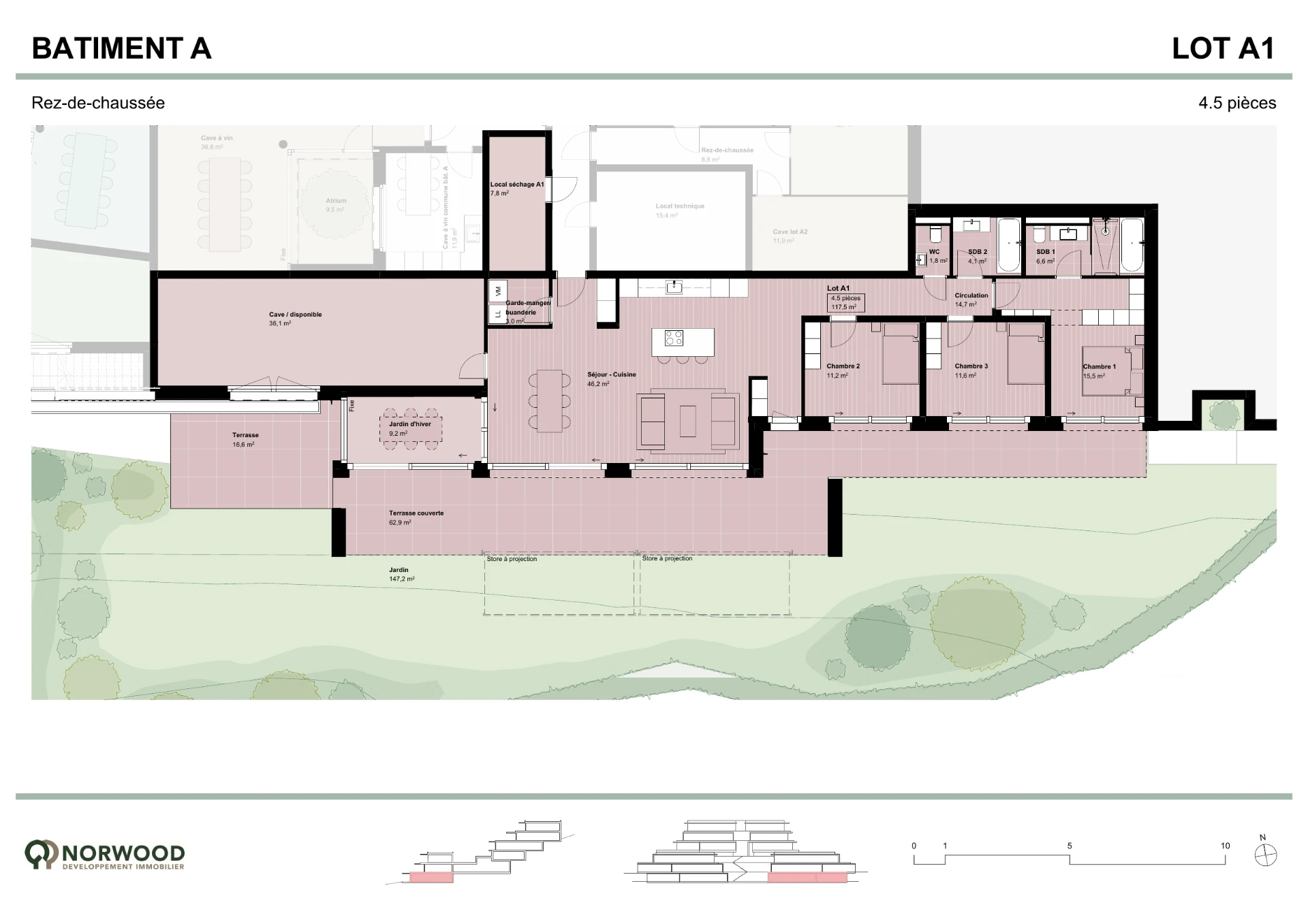 Plan du lot A1